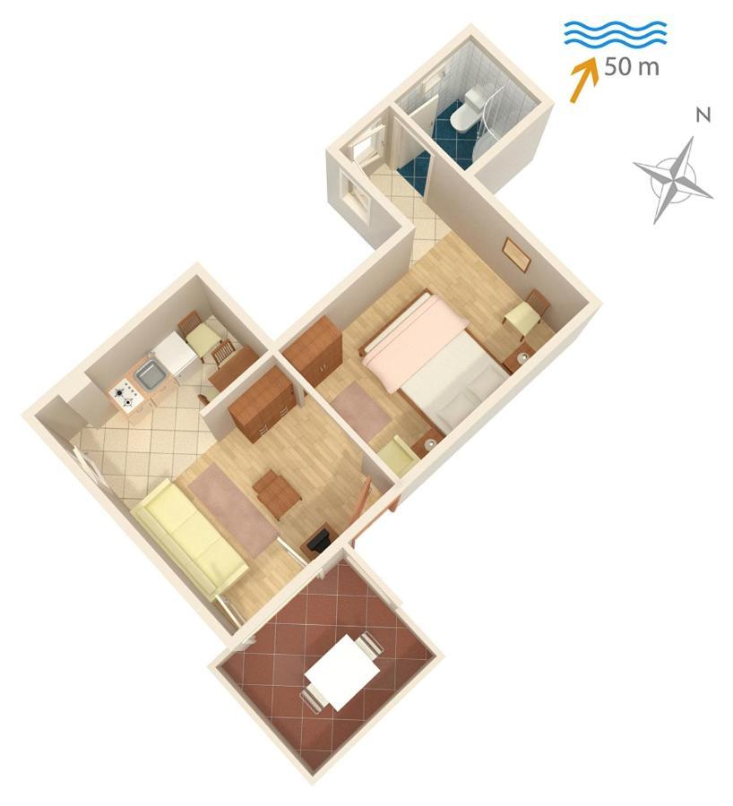 Apartments By The Sea Supetarska Draga - Donja, Rab - 2022 المظهر الخارجي الصورة